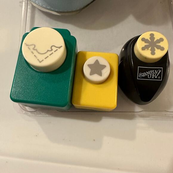 Stampin Up Assorted Lot Stamps Ribbon Punches - Picture 3 of 7